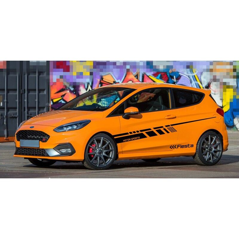 stiker mobil fiesta stikerobol body samping keren