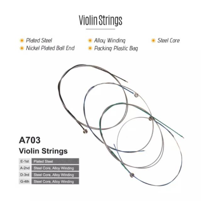 Senar Biola Violin Strings Alice A703