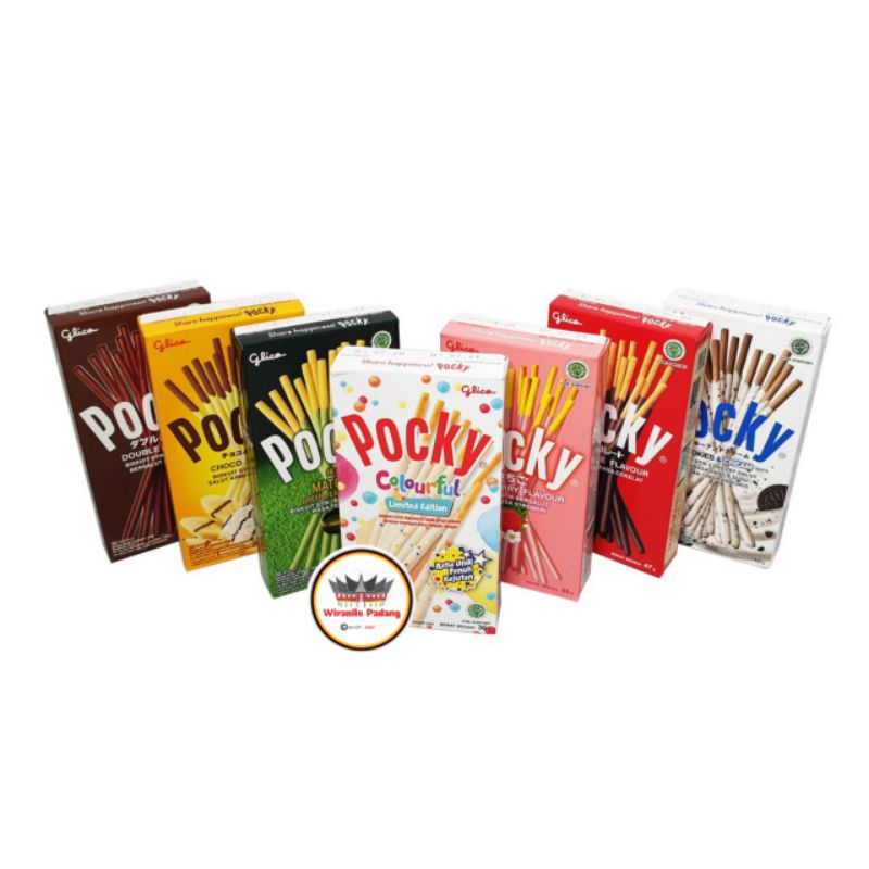 

Glico Pocky Regular - Biskuit Stik Salut Coklat