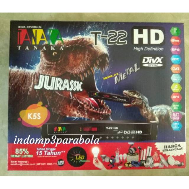 Tanaka T22 HD Jurassic MetaL, cipset K5s --