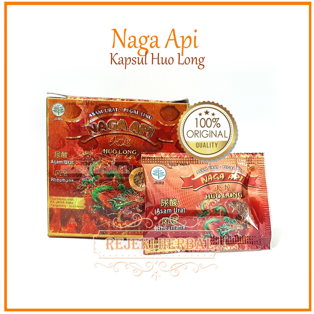 Kapsul Huo Long /  Naga Api ORIGINAL