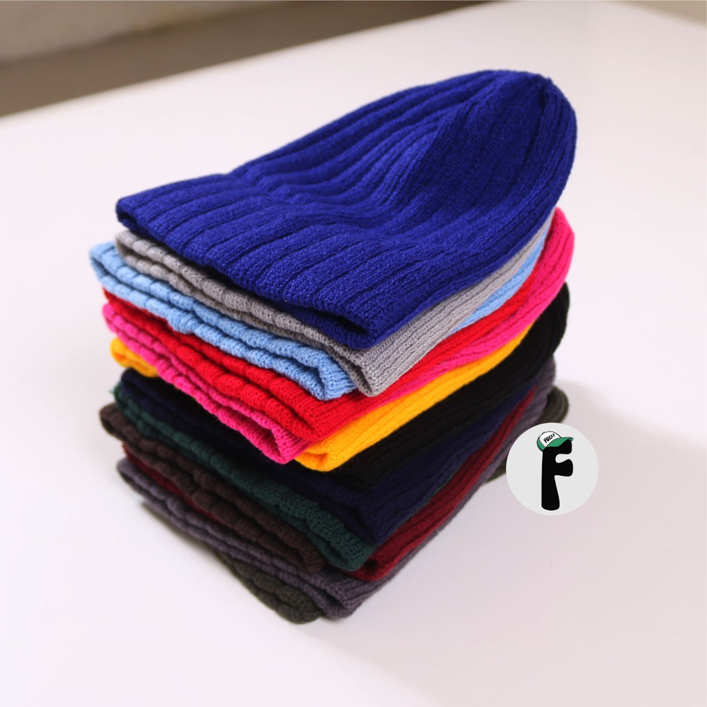 Kupluk Beanie 12 get Fuzzy Polos