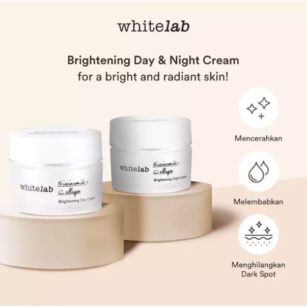 Whitelab Brightening Night Day Eye Acne Underarm Cream White Lab