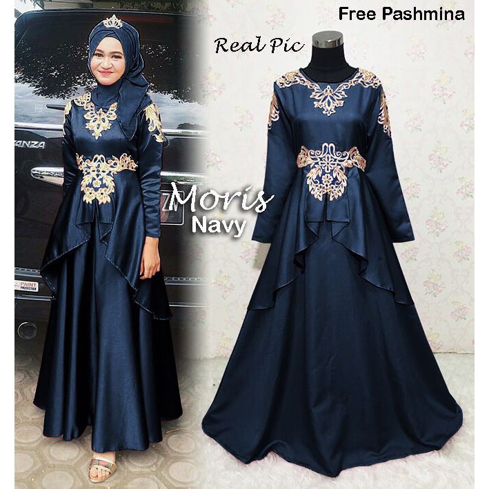 53 Ide Perpaduan Warna Navy Dan Milo Warna Jilbab