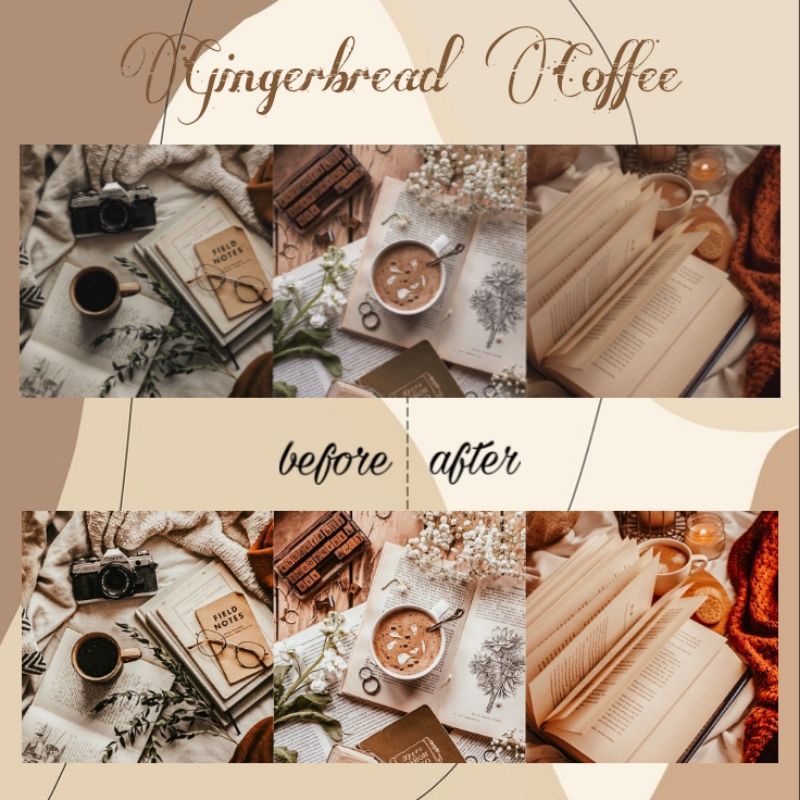 PRESET LIGHTROOM GINGERBREAD // IOS &amp; ANDROID