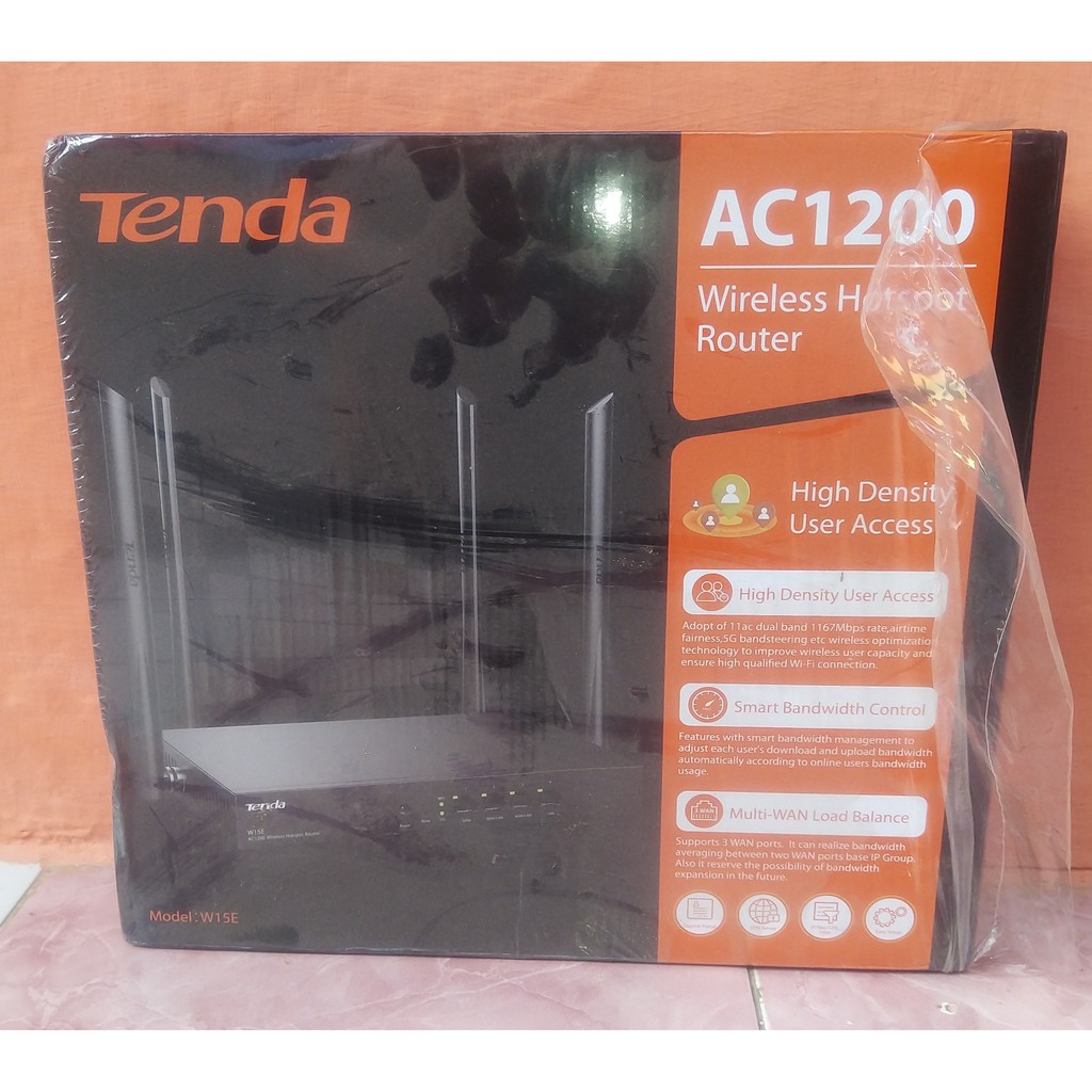 Jual Tenda W15e Wireles Router Dualband Ac1200 2 4GHz 5 8GHz