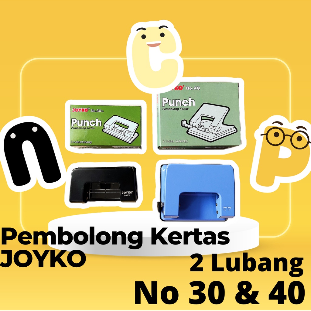 

Pembolong Kertas JOYKO No.30XL & No.40