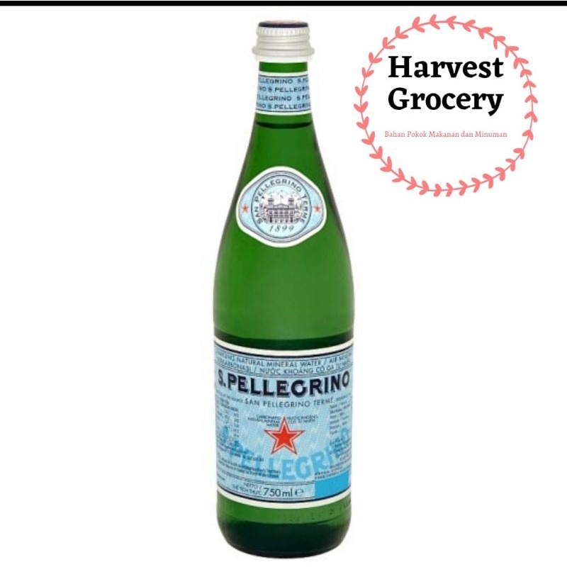 

San Pellegrino Sparkling Natural Mineral Water 750ml x 12 btl