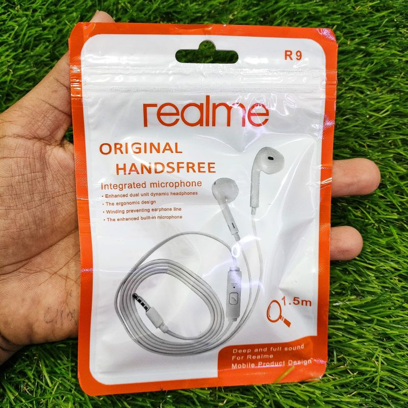 EARPHONE/HEADSET HD SOUNDS STEREO COMPATIBLE OPPO/SAMSUNG/REALME HIGH QUALITY