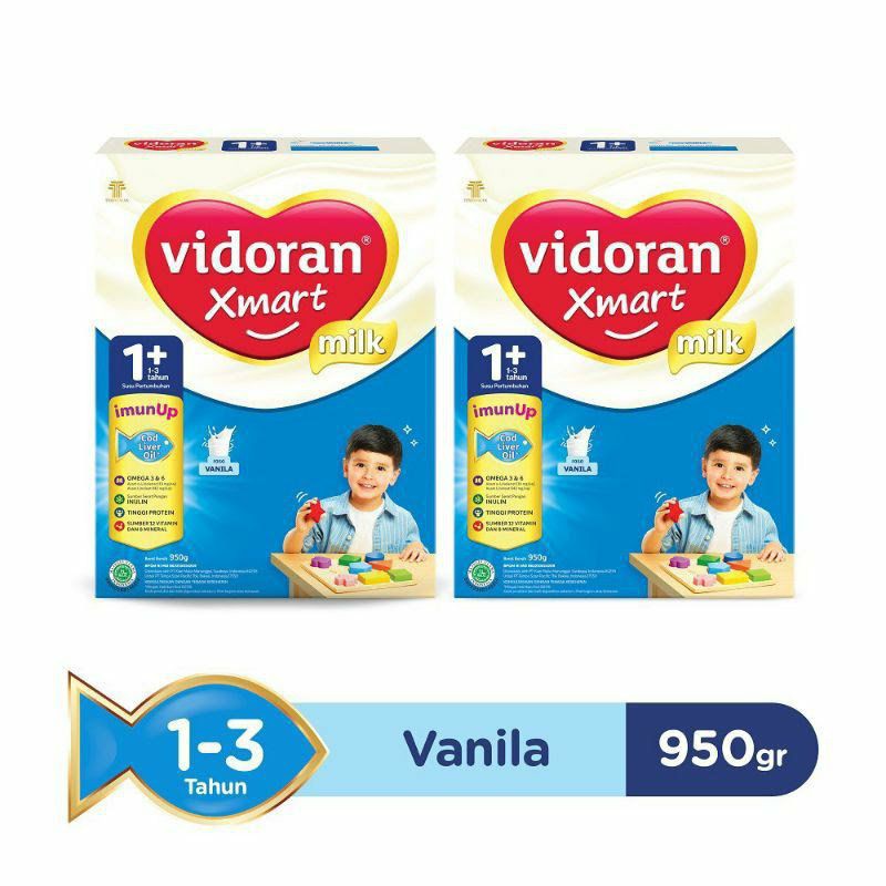 Susu vidoran my baby 1+ berat 950gr