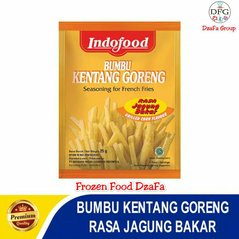 

Bumbu Kentang Goreng Indofood Rasa Jagung Bakar