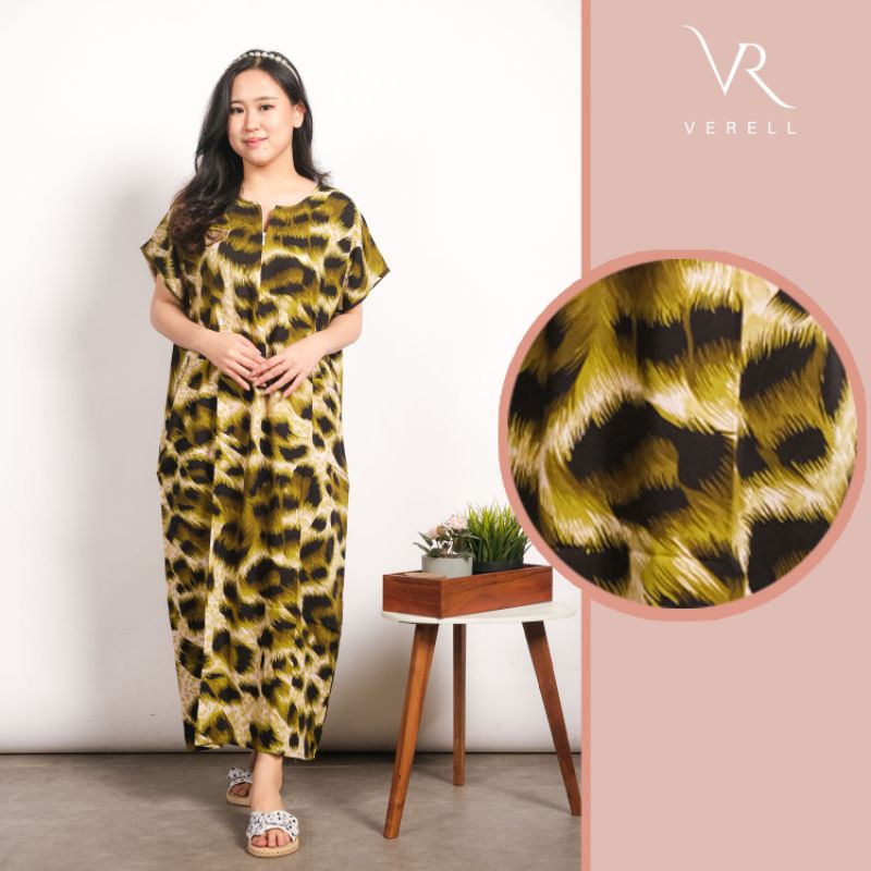 Daster busui bali habel rayon premium panjang semata kaki resleting-3