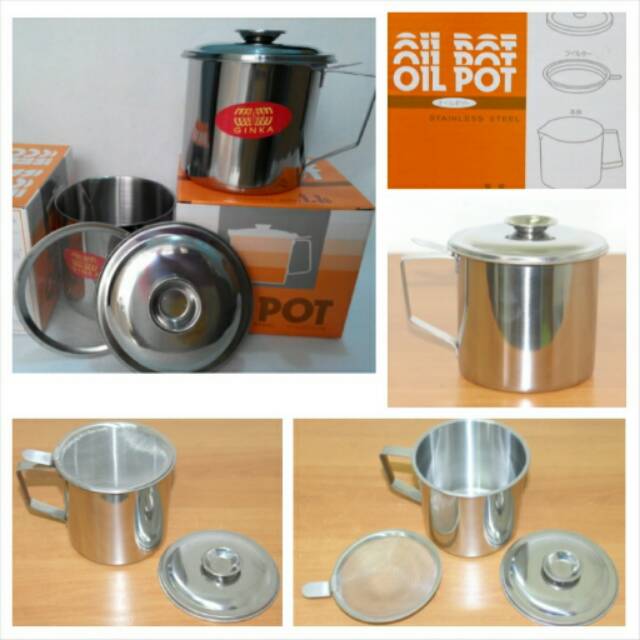 OIL POT stainless