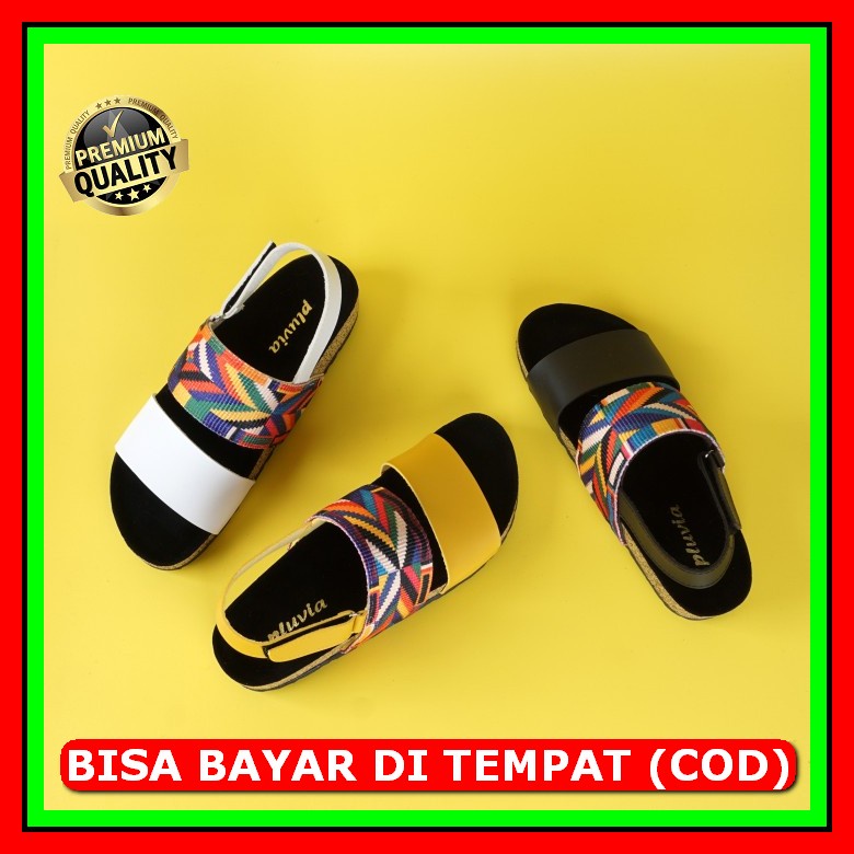 Kingman Sandal Gunung Pria Wanita Doha Casual Anti Slip Tahan Air GL264 Pluvia  Praya Sandal Bohemi