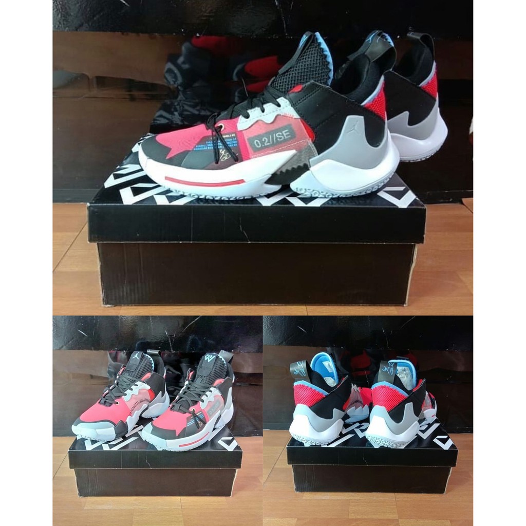 SEPATU BASKET NIKE AIR JORDAN WHY NOT ZERO 2 RED ORBIT