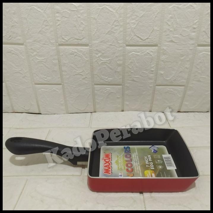 Teflon Maxim Egg Pan 7 Inch - Teflon Telur Tamago -Teflon Kotak Tamago