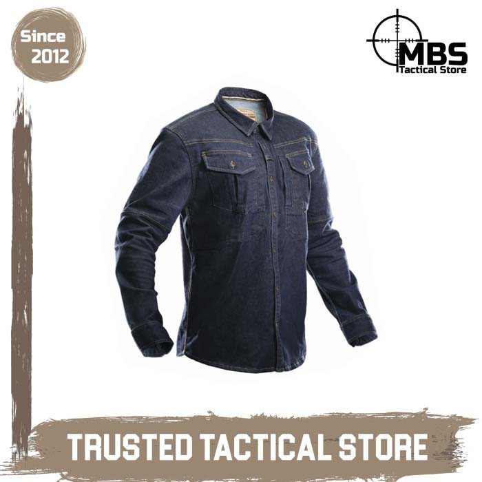 Kemeja Denim Tactical Molay Intruder Shirt Kemeja Tactical Shirt Army