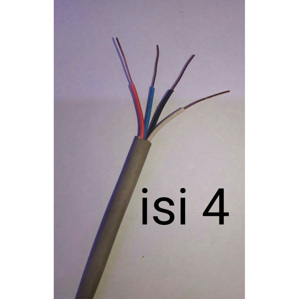kabel telepon isi 4 potongan