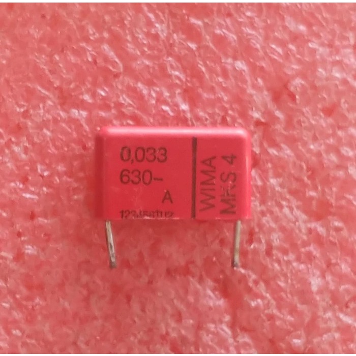 Capacitor Kapasitor MKS 630V/VDC 33nF Wima