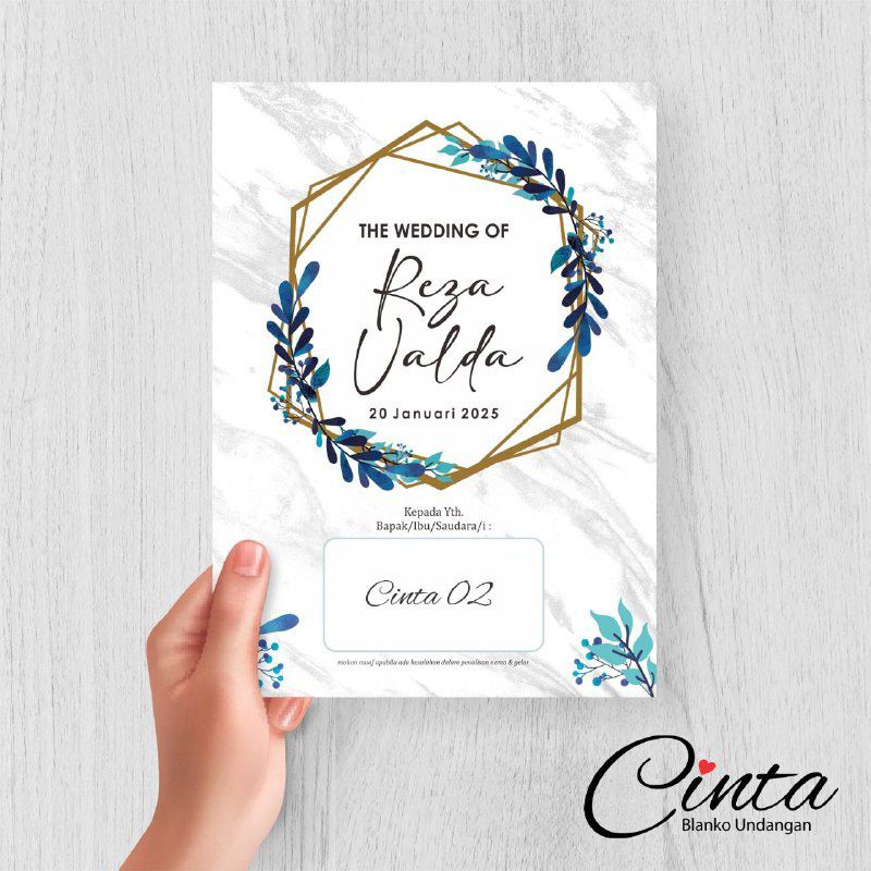 UNDANGAN TERMURAH CINTA 02, FREE UNDANGAN JPEG