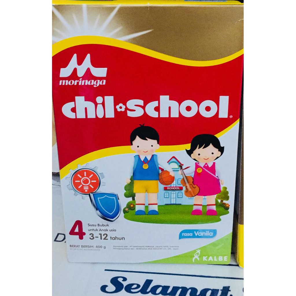 Morinaga Chil School 4 Vanila 400 Gram