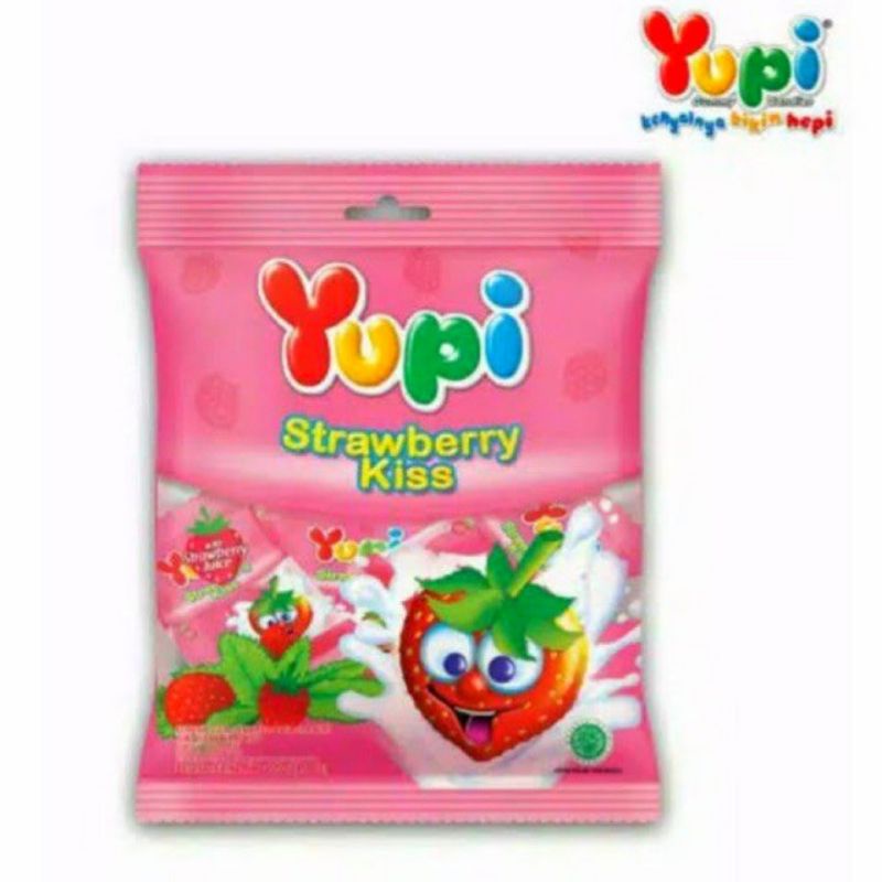 

YUPI Strowberry Kiss Pack 120 gram