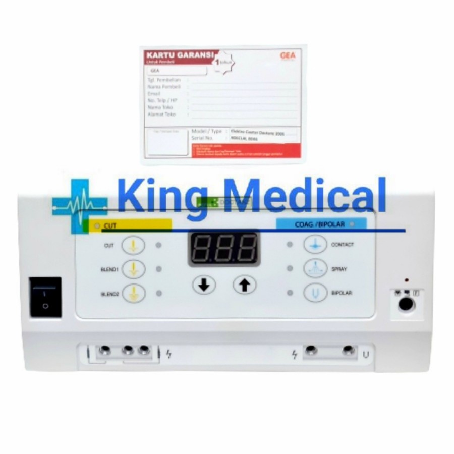Jual Cautery Electrosurgical Unit DOCTANZ 200 Watt Alat Bedah Elektrik