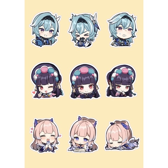 

Sticker Genshin Impact Vol.3