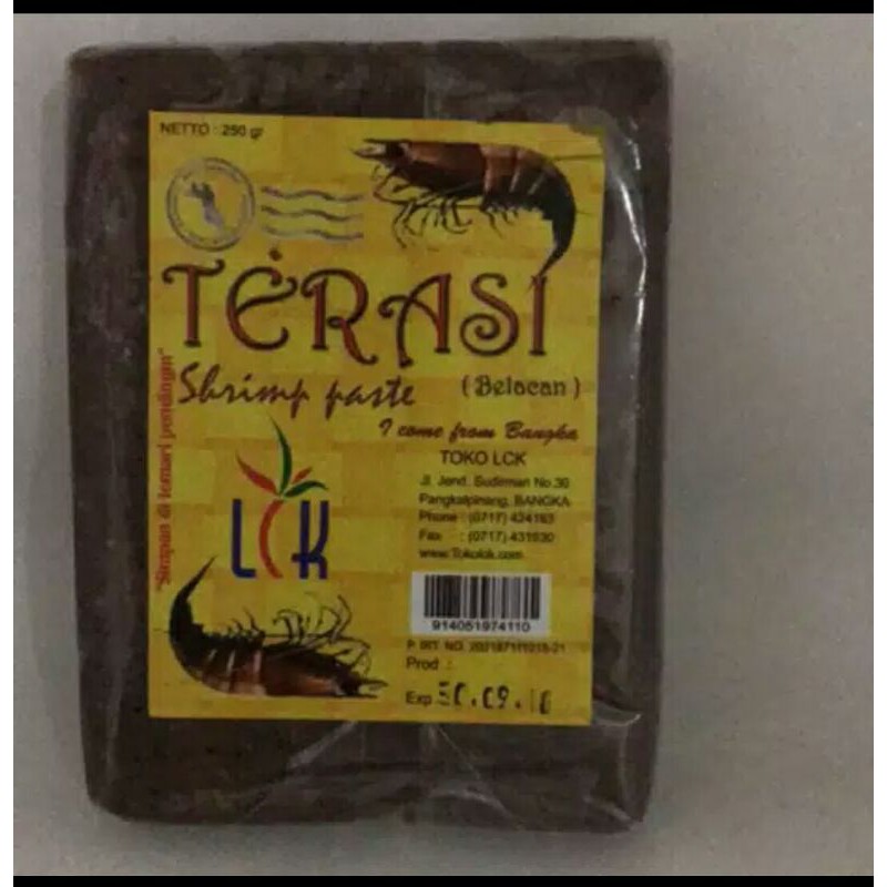 

Terasi Udang 250 gr