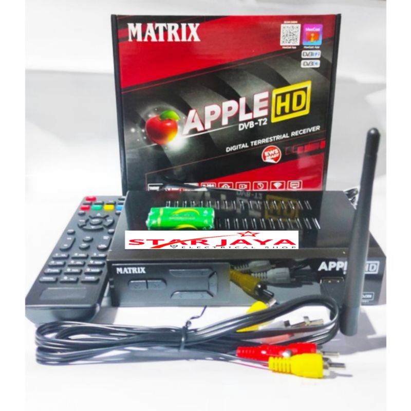 SET TOP BOX TV DIGITAL MATRIX DVB-T2 APPLE HD EWS/STB HUANGMI HM573/MATRIX BURGER/ADVANCE