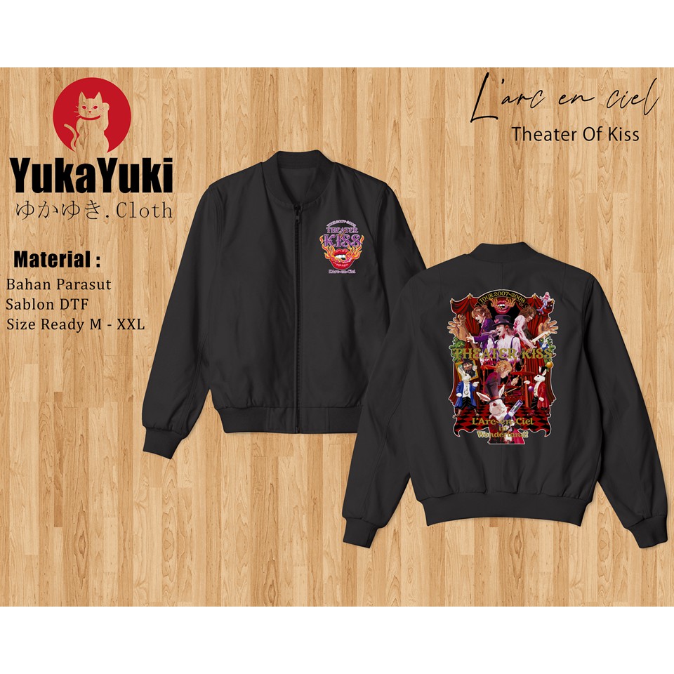 Jaket Bomber L'arc en ciel - Theater Of Kiss 2007