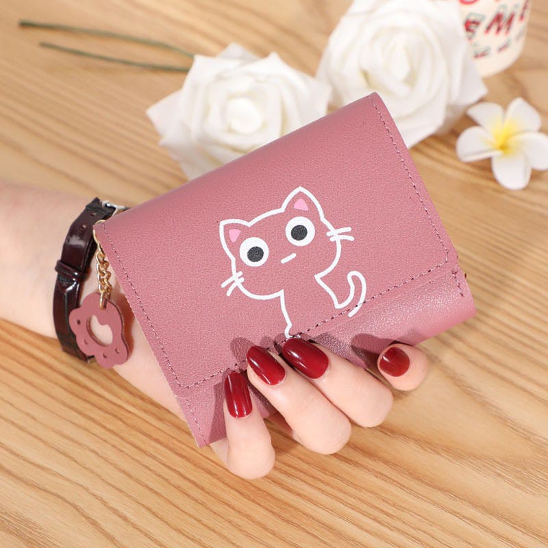 ♥TMALL88♥  Dompet Mini Wanita Dompet Lipat Wanita Import Real Pict