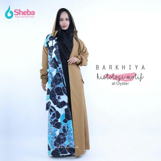 Jas Hujan Muslimah Sheba