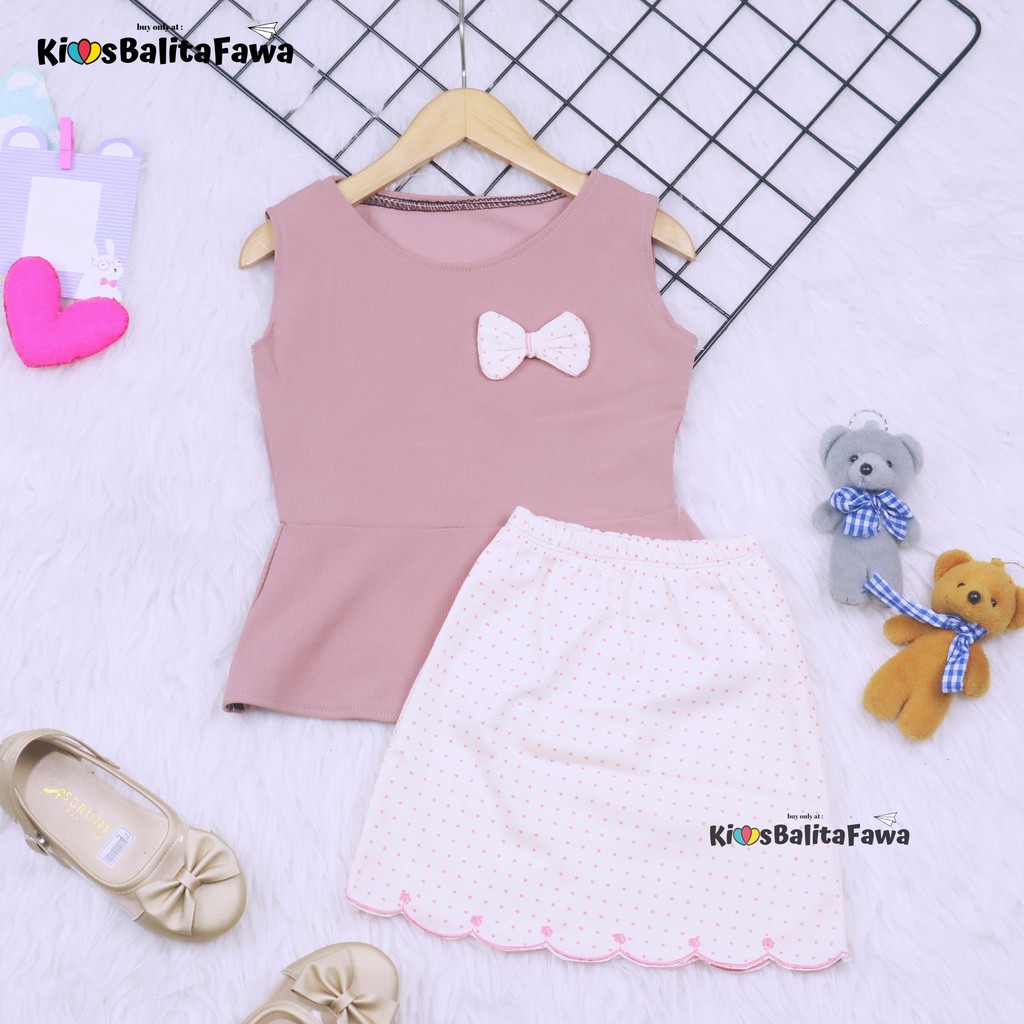 Dress Jelita uk 2-3 th / Dress Balita Rok Anak Cewek Import Dress Yukensi / Dress Yukensi Dress anak