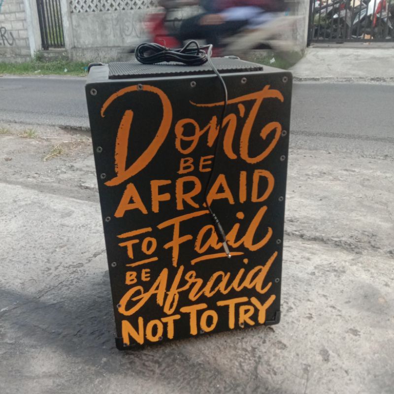 Cajon Elektrik akustik original custom