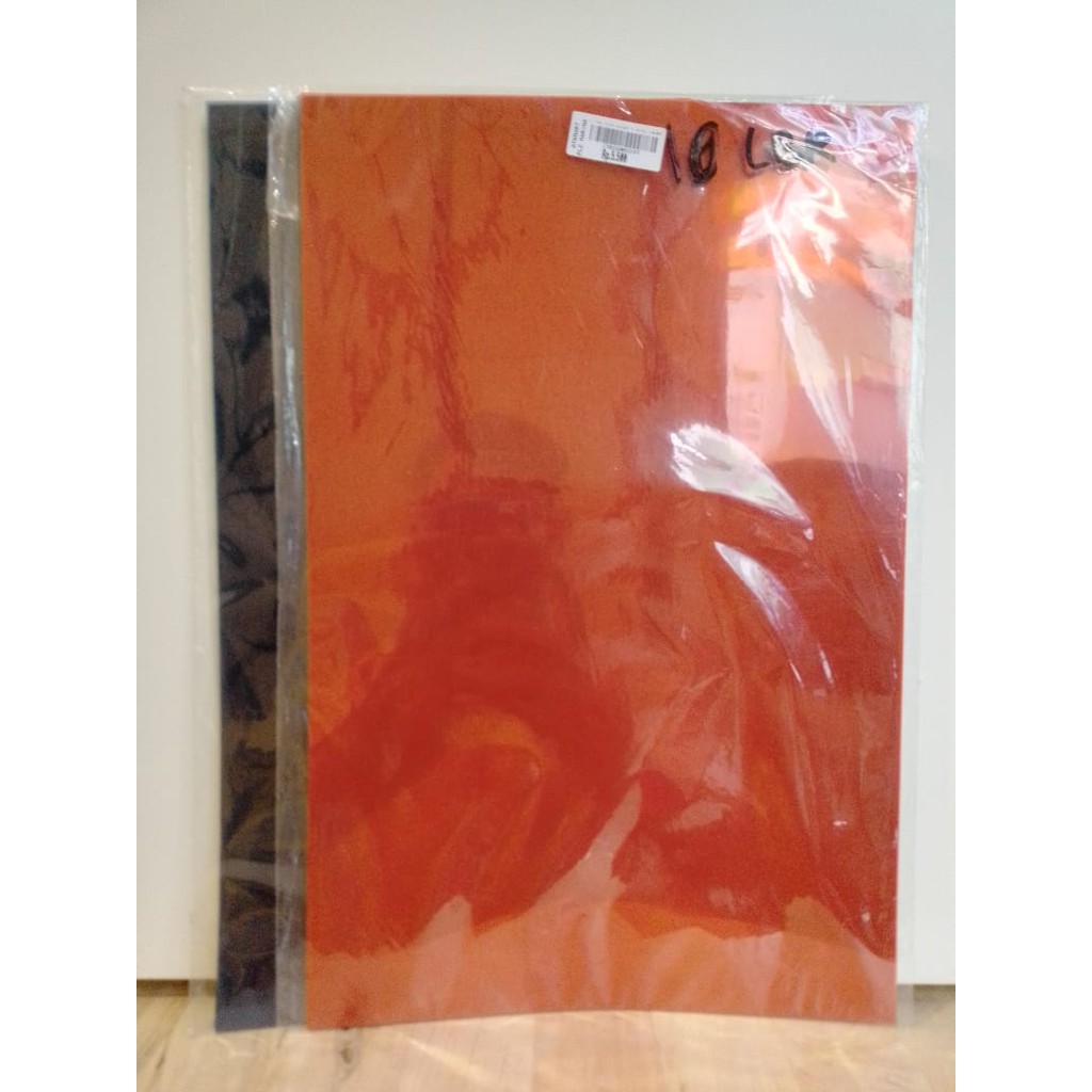 

Citra mika cover folio bening 10 lembar