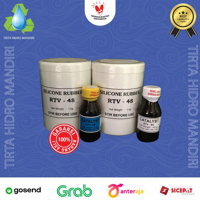 

SILICONE RUBBER RTV - 48 1KG/ BAHAN BAKU MOLDING ORIGINAL