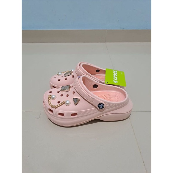 Crocs bae clog fashion / Crocs bae fashion include jibitz diamond