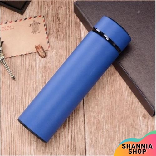 H123 [BIRU] Termos Life Polos / Thermos Botol Minum Stainless Steel Anti Karat 500ml