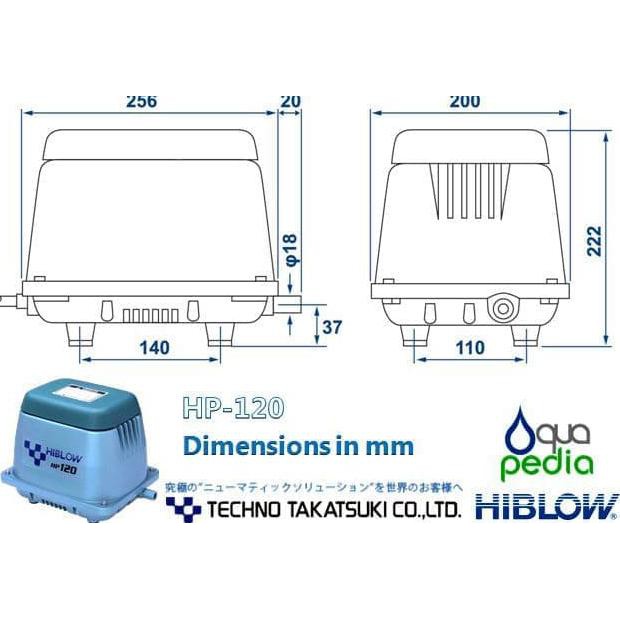 Air Pump Blower Takatsuki Hp-120 Ori