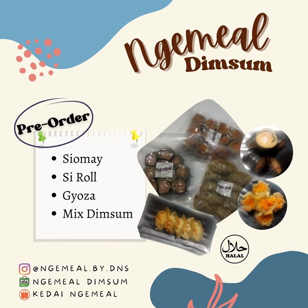

Dimsum Ayam HALAL (Frozen)