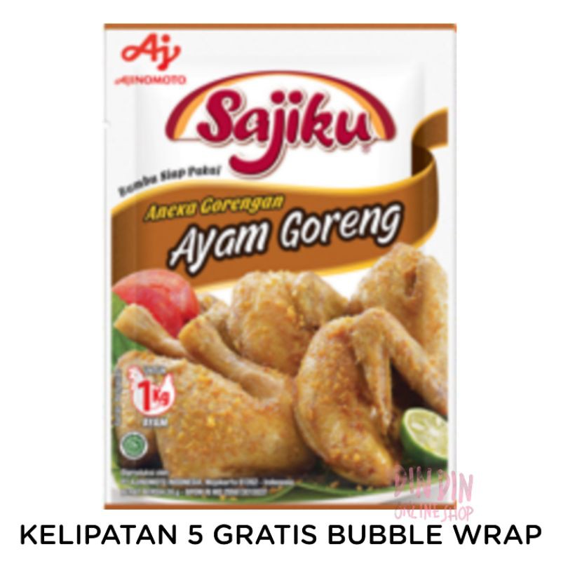 

Sajiku Bumbu Ayam Goreng 20 gr