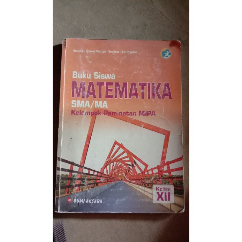 BUKU MATEMATIKA PEMINATAN SMA KELAS 12