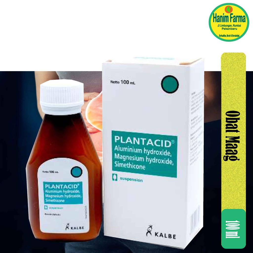 

Plantacid Sirup, pereda sakit Maag, 100 ml