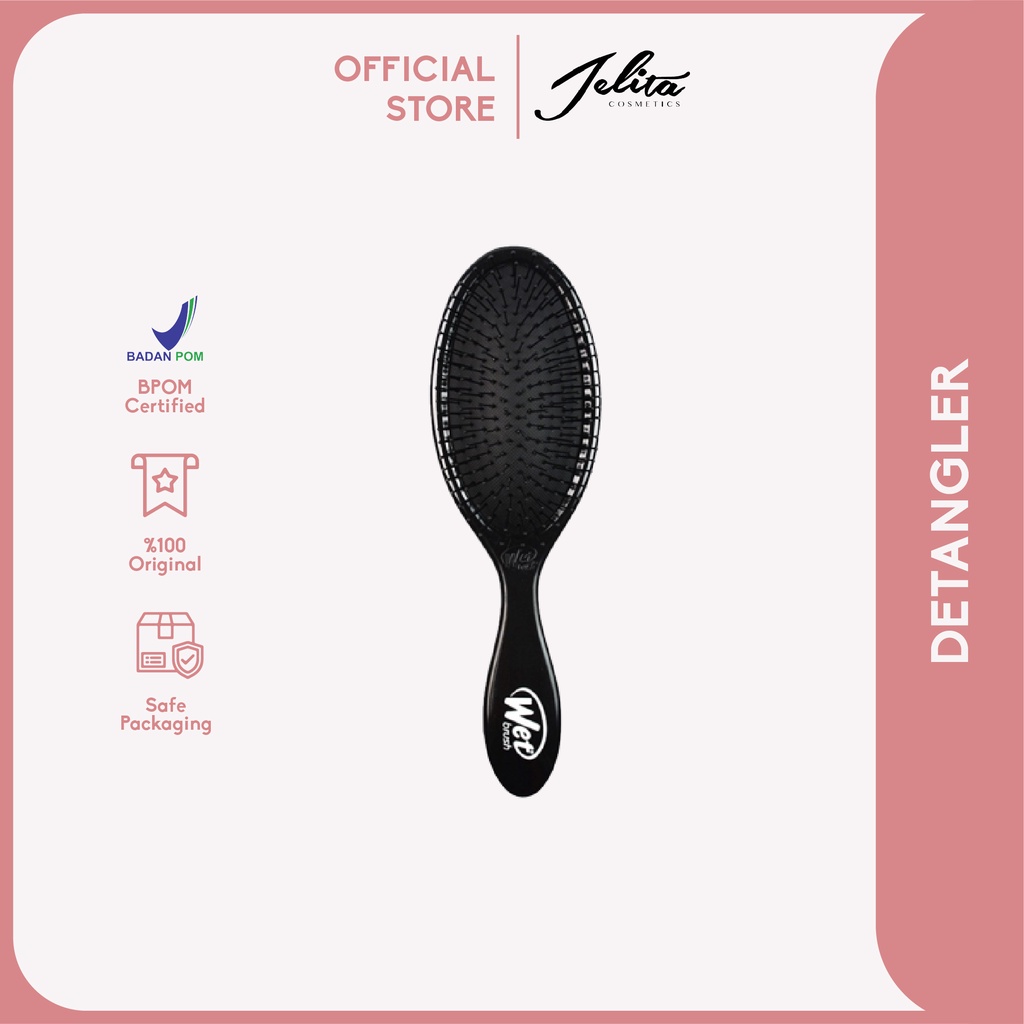 The Wet Brush Detangler - BLACK