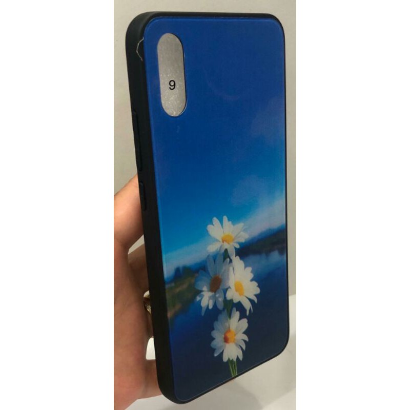 XIAOMI REDMI 9A 10A  BACK CASE GLASS VIBES CASING SOFTCASE