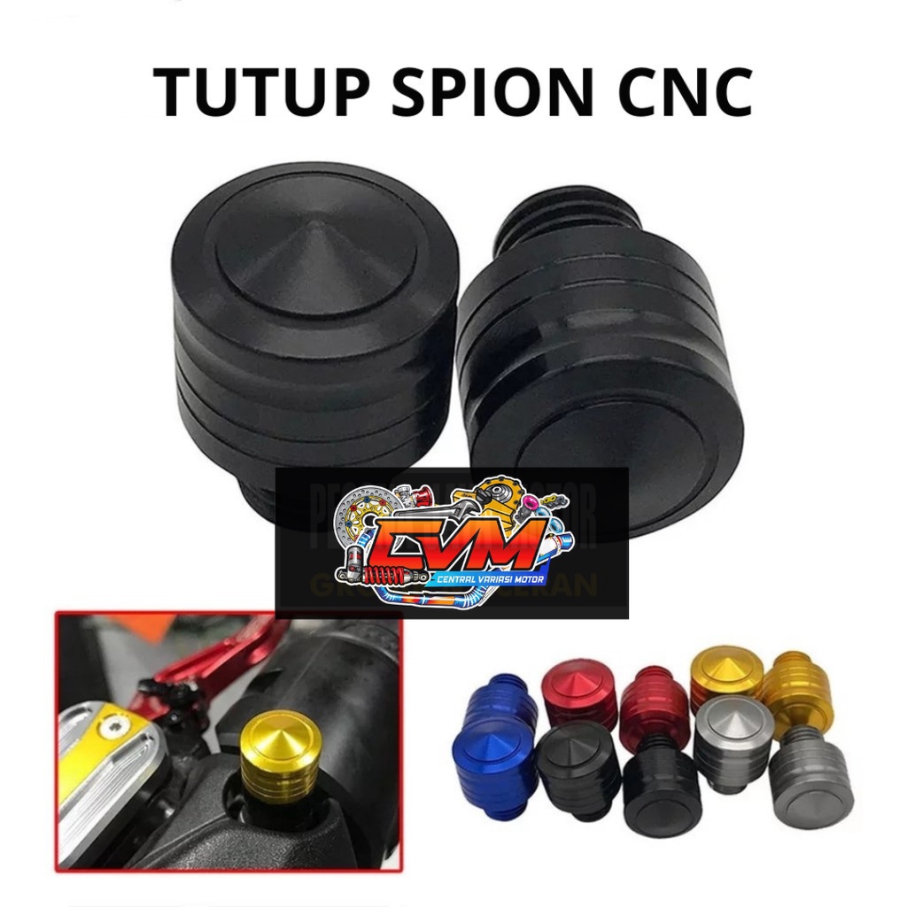 Tutup Spion Baut Tutup Lubang Spion Bahan Full Cnc Model Rizoma Ready Buat Honda Dan Yamaha