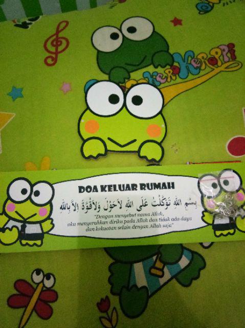 Papan 4 Susun Kepala Karakter Keroppi