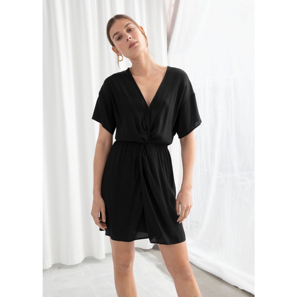 OTHER STORIES TWIST KNOT DRESS