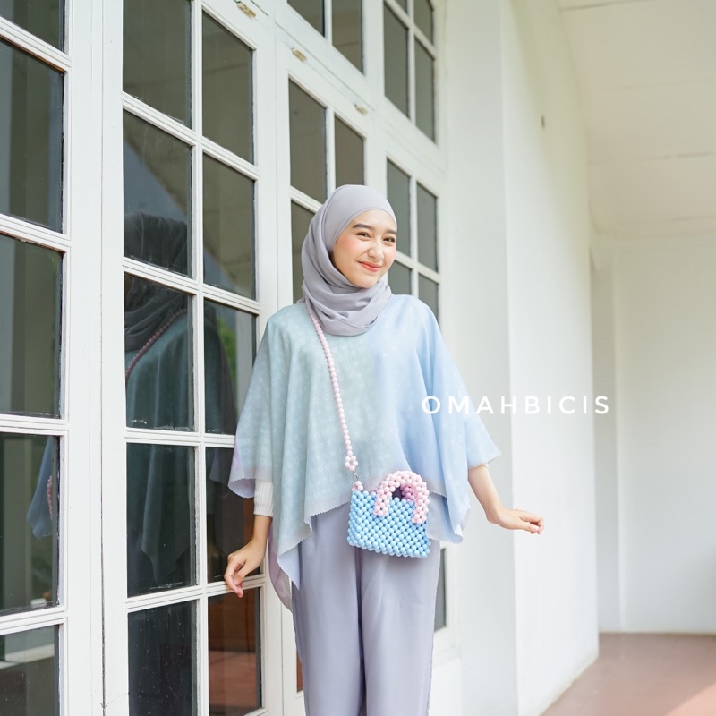 Dahlia kimono scarf by omahbicis- Scarf outer- Outerscarf kekinian